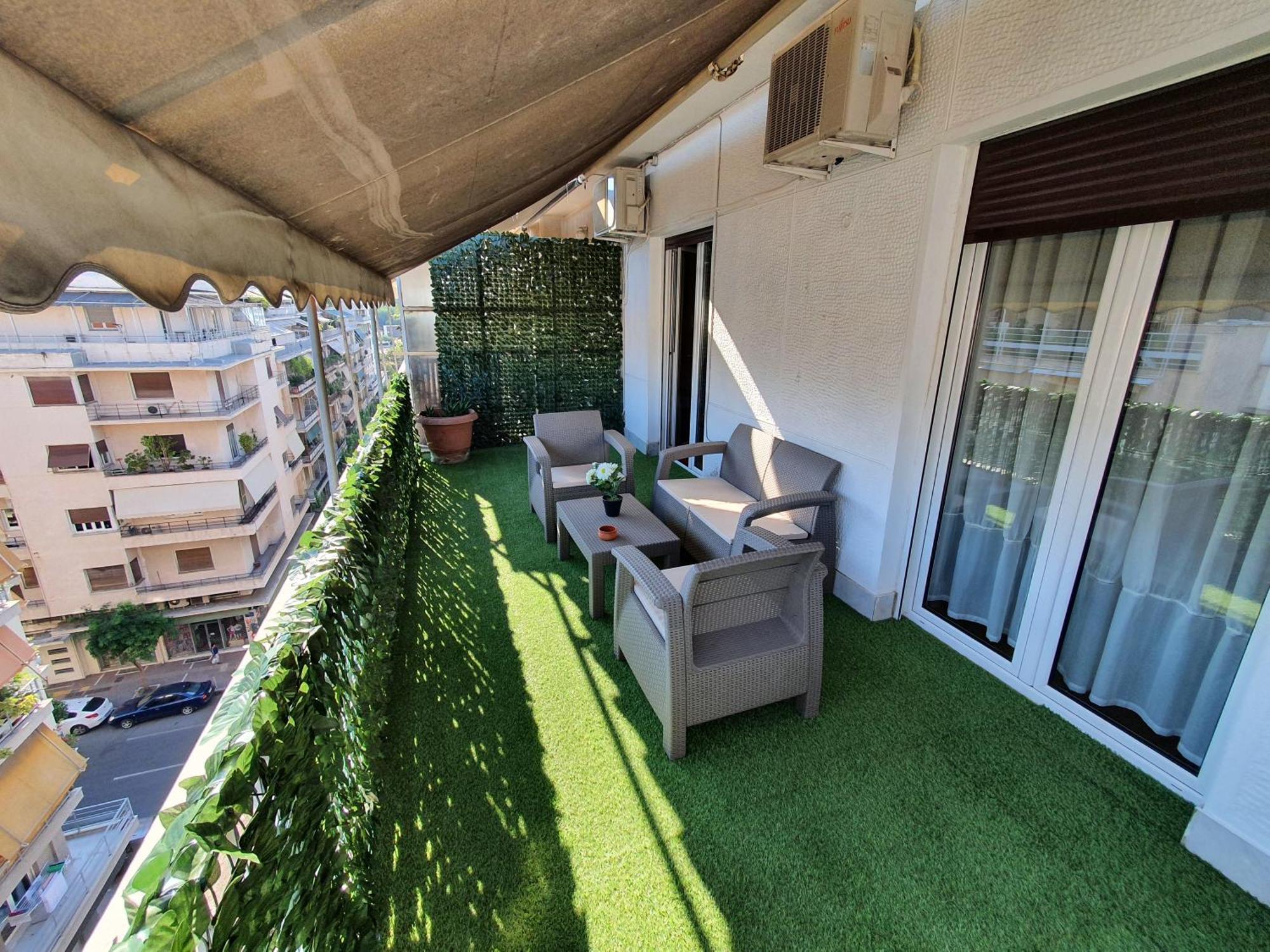 Ferienwohnung Pedion Areos Park 4 Center 4 Athen Exterior foto
